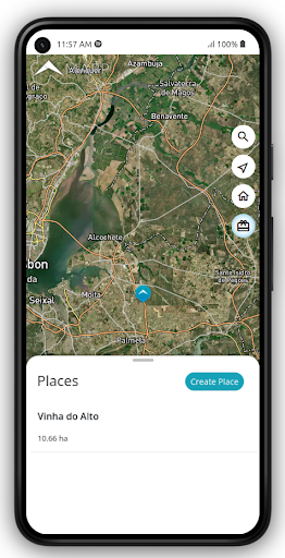 Android application Mapp.it screenshort