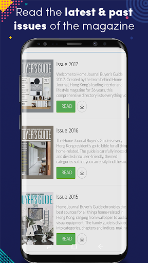 Android application Home Journal Buyer's Guide screenshort