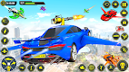 screenshot of Muscle Car Robot Car Game