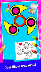 Fidget Spinner Coloring Book & Drawing Game For PC installation