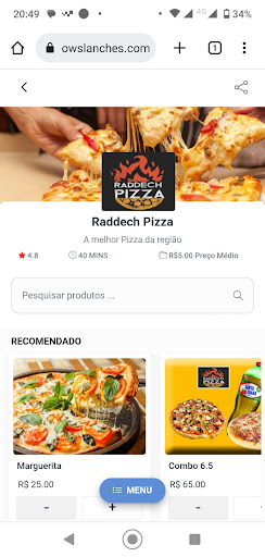 Raddech Pizza Screenshot 1 - AppWisp.com
