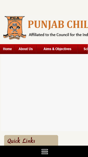 Android application PCA SCHOOL for office use only screenshort