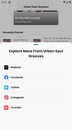 Urban Soul Grooves Live! Screen 3