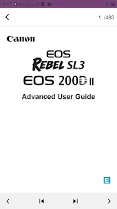 canon EOS rebel SL3 guide