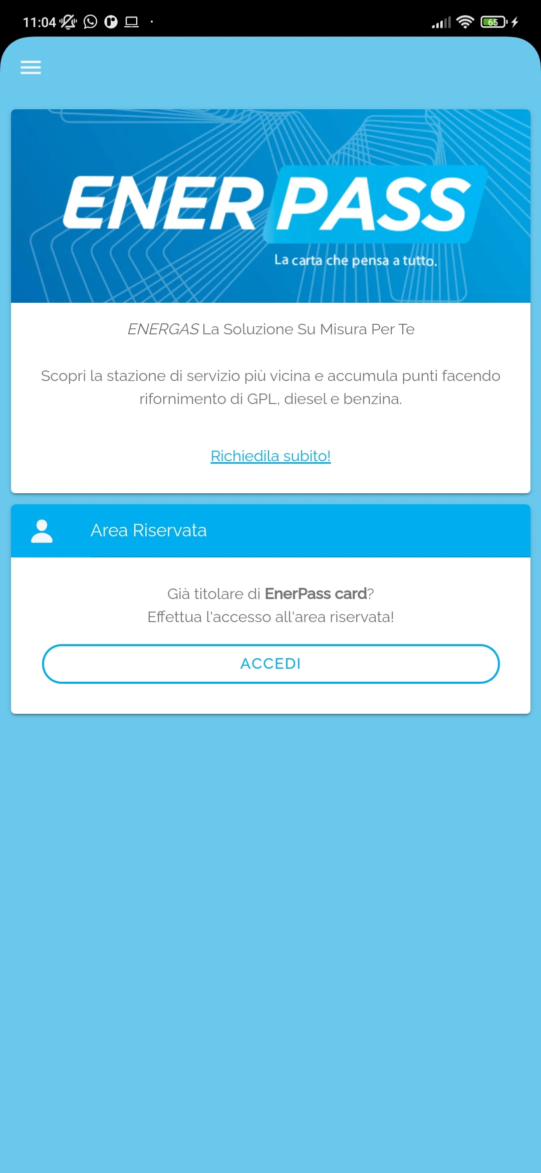 EnerPass Card