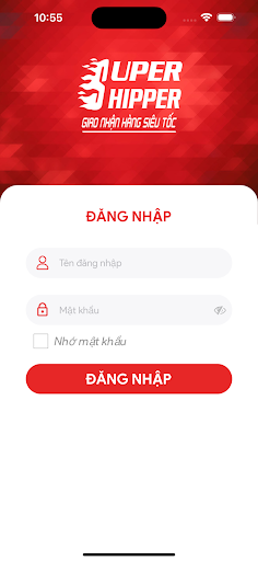 Android application Super Shipper screenshort
