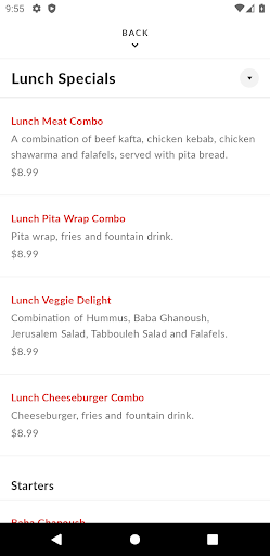 Pitaville Mediterranean Grill Screen 3