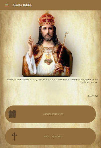 Android application Santa Biblia Reina Valera screenshort