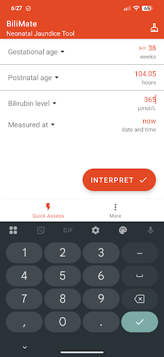 BiliMate • Neonatal Jaundice screenshot 0