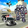 Police Car Transformer Robot Wars icon