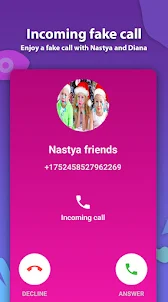 call with Nastya and Diana