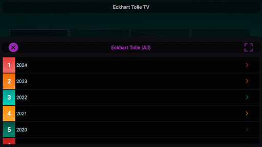 Screenshot of Eckhart Tolle TV (Unofficial)