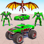 Cover Image of Download Monster Truck Robot Car Game 1.3.6 APK