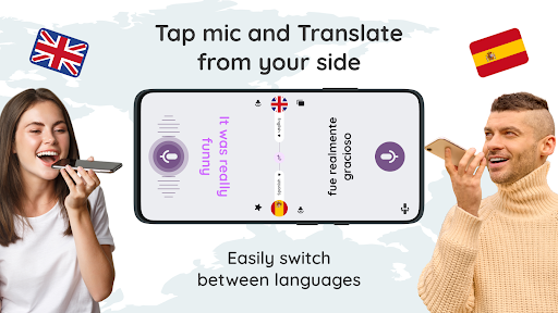 Android application Talk to Translate: Translator screenshort
