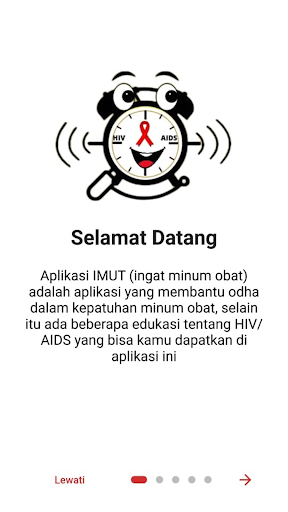 Imut (ingat minum obat) Screen 2