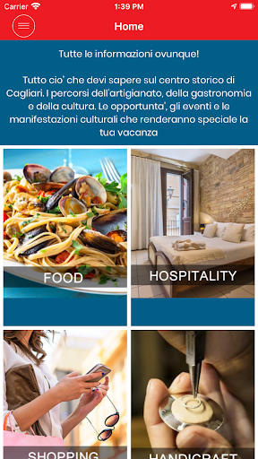 MY CAGLIARI APP Screen 3