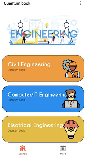 Android application Quantum Book - Btech screenshort