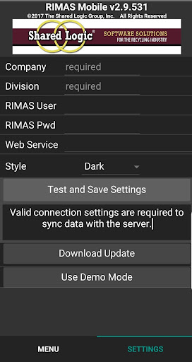 RIMAS Mobile Screen 3