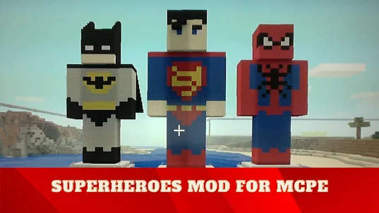 Superheroes Mod Skin for MCPE