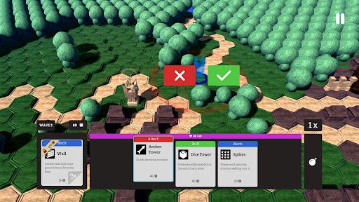 Android application Dice Defense screenshort