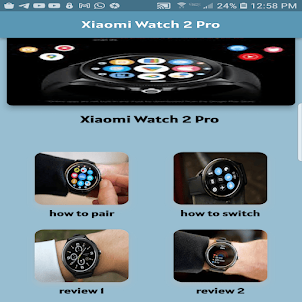 Xiaomi smart Watch 2 Pro Guide