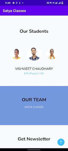 SATYA CLASSES Screen 2