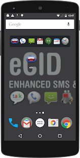 Enhanced SMS & Caller ID+ Tangkapan layar