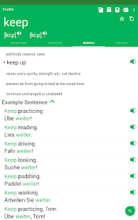 Wörterbuch Englisch Deutsch Screenshot