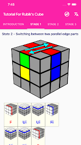 Tutorial de como resolver o cubo mágico passo 4 (de 7). Passo 4