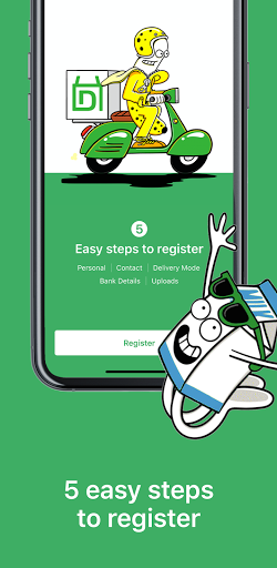 Delivery Drop Driver Screen 2