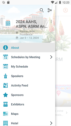 AAHS, ASPN, ASRM, Meeting Screen 2