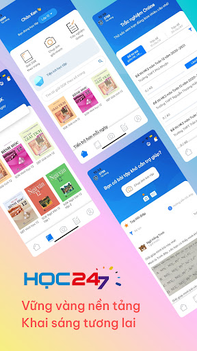 Android application HOC247 screenshort
