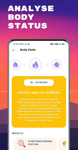 Screenshot of Intermittent Fasting Tracker