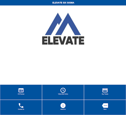 ELEVATE SIX SIGMA