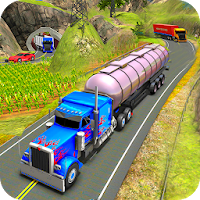 Big Oil Tanker Truck City Oil Transporter 3D