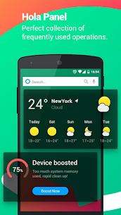 Hola Launcher MOD APK (advertentievrij, ontgrendeld) 4