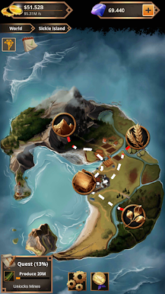 Idle Medieval Merchant Tycoon - Screenshot 1