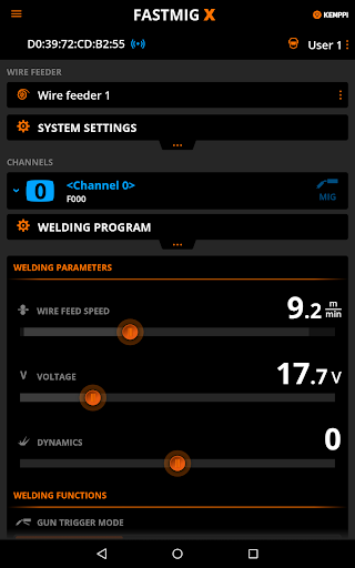 ARC Mobile Control Screen 3