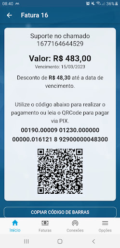 Finity Telecom Screen 3