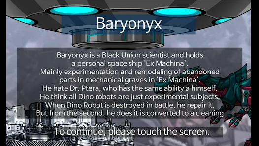 Captura de Pantalla 18 Baryonyx - Combine! Dino Robot android