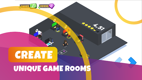 Game Studio Creator Build your own internet cafe v1.3.0 Mod (Unlimited Money) Apk