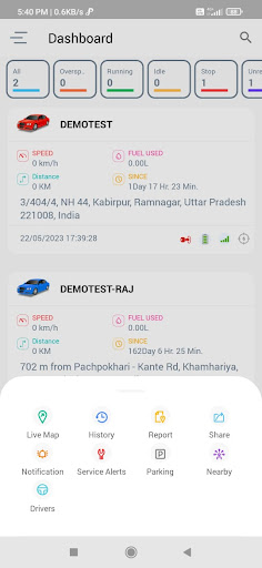 Track9 GPS Screen 2