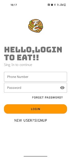 Android application FoodCourt Food & Beverage screenshort