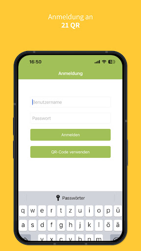Android application 21 QR screenshort