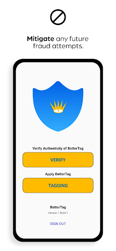 Android application BetterTag screenshort