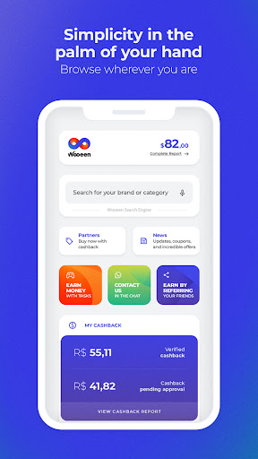 Wooeen CashbacK Screen 2