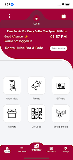 Android application Roots screenshort