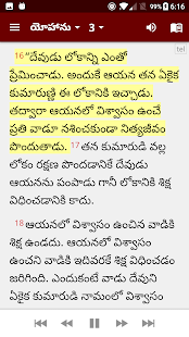 Telugu Bible (తెలుగు బైబిల్) Screenshot