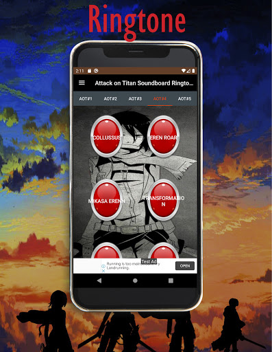 AoT  Titan Soundboard Ringtone