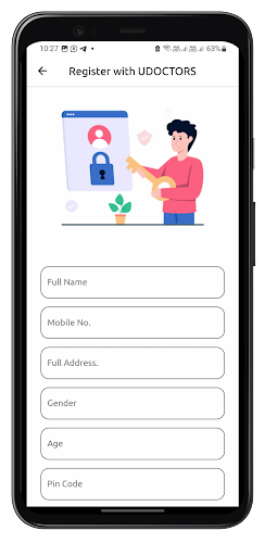 Udoctors - Health Services Screen 2